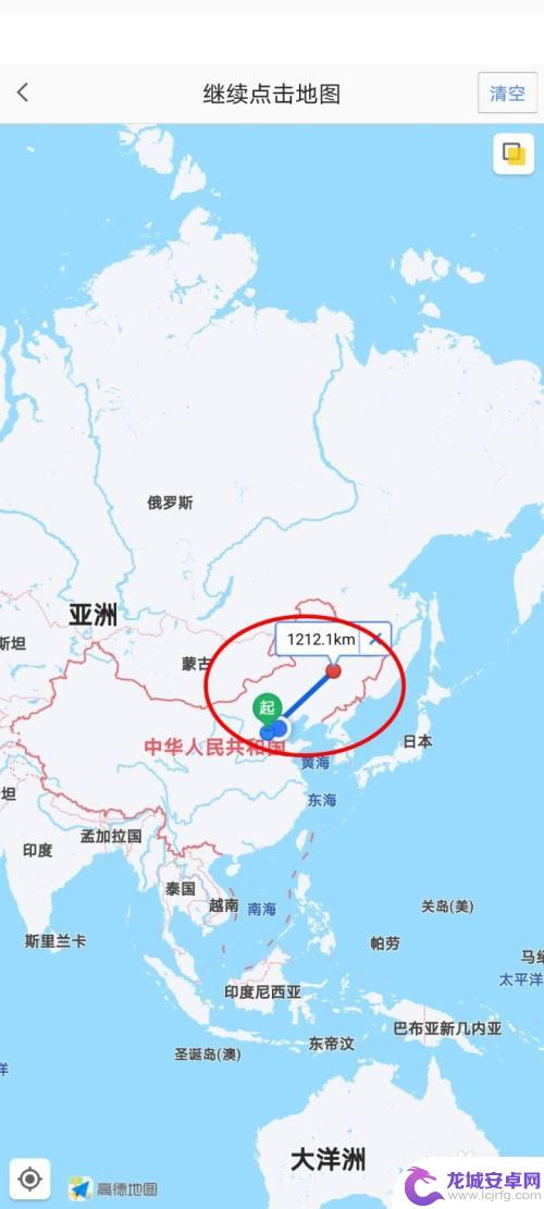 手机地图如何算街区距离 高德地图如何测量距离