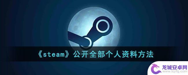 公开steam个人资料 《steam》如何公开全部个人资料