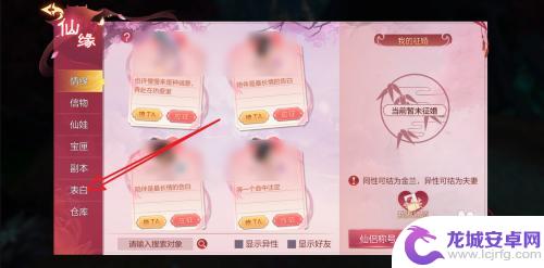 九梦仙域怎么隐藏仙侣关系 九梦仙域仙侣表白攻略