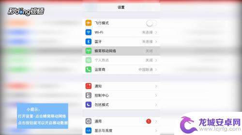 苹果手机怎么关闭移动 苹果手机移动数据的开启和关闭方法