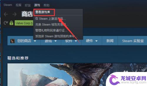 steam已购买游戏在哪里 Steam怎么查看自己拥有的游戏