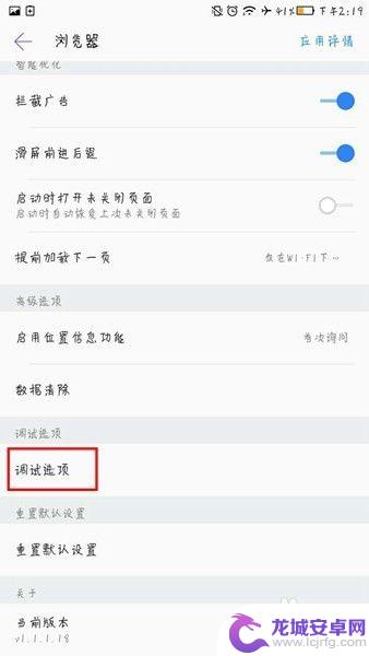 手机浏览器做题怎么设置 手机浏览器如何启用调试选项