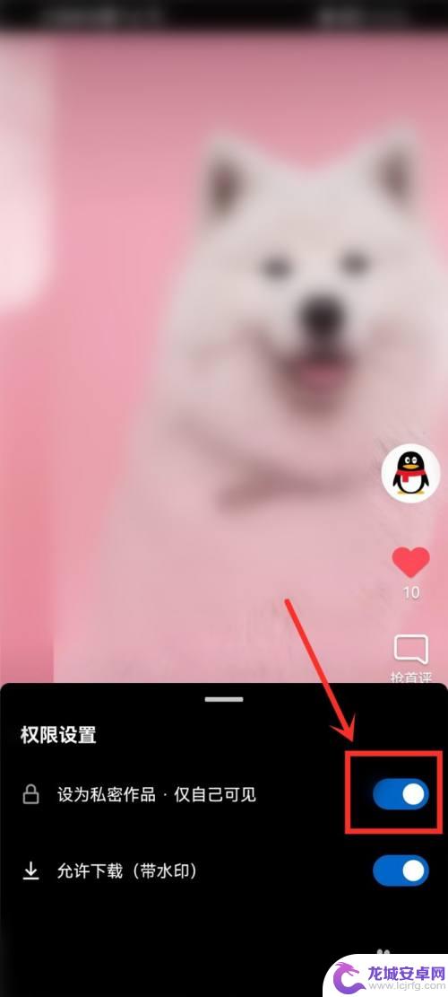 手机qq小世界怎么设置权限 QQ小世界作品隐私权限设置