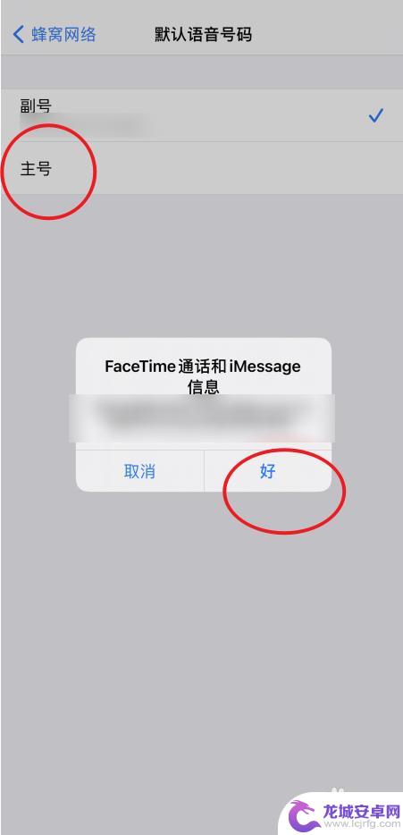 苹果手机如何设置默认主号呼叫 苹果手机默认主号码拨打电话怎么设置