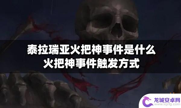 泰拉瑞亚不同火把 泰拉瑞亚火把神事件是什么