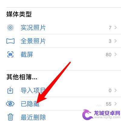 苹果手机怎么没有隐藏照片 苹果手机如何显示隐藏的照片