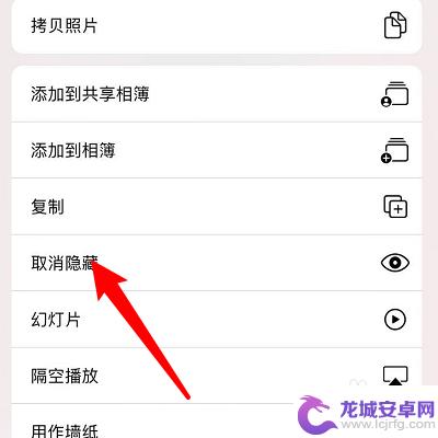 苹果手机怎么没有隐藏照片 苹果手机如何显示隐藏的照片
