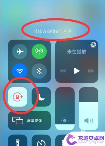 苹果手机怎么锁屏不旋转 如何在苹果手机上锁定屏幕不让其自动旋转