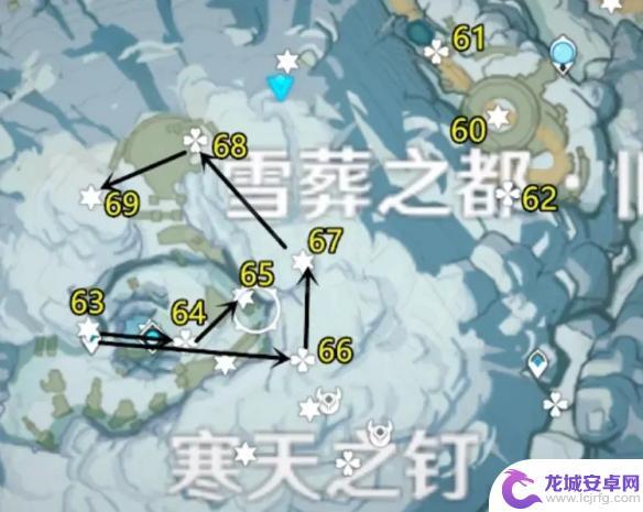 原神雪山绯红玉髓全部位置 雪山绯红玉髓位置怎么找