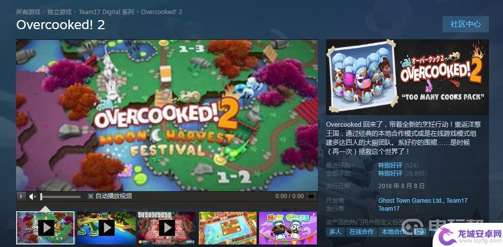 胡闹厨房在steam上叫什么名字 胡闹厨房2 英文名字是什么