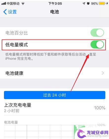 苹果手机省电模式在哪开 iPhone如何开启省电模式