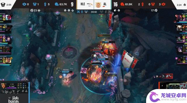 EWC英雄联盟:艾泽拉斯小龙大龙皆遭抢夺,AL错失良机双方对决战成1-1