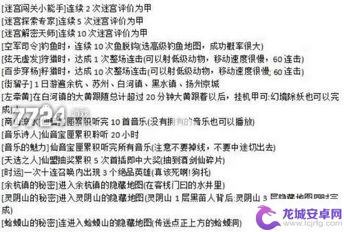 小程序仙剑奇侠传隐藏任务 仙剑奇侠传之新的开始隐藏成就解析