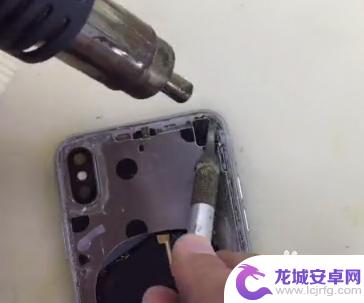 手机背面破了怎么修 iPhone X 后玻璃更换教程