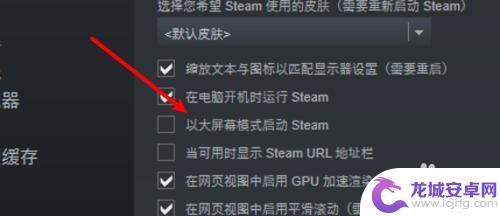 steam怎么在启动项设置全屏 Win10 Steam大屏幕模式启动设置方法