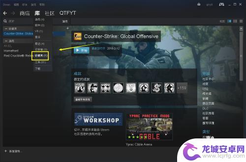 steam怎么收藏没买的游戏 Steam游戏如何收藏