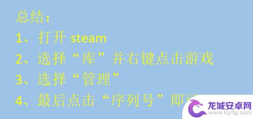 steam 查号 Steam游戏序列号在哪里查看