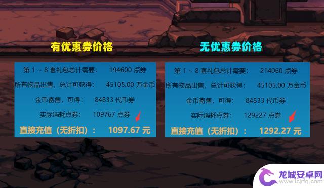 DNF：夏日套回血量计算！1100R拉满8套礼包，可提升1%伤害