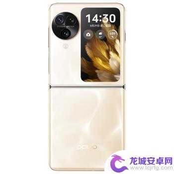 OPPO Find N3 Flip折叠屏手机真机图曝光，展示“任意窗”副屏