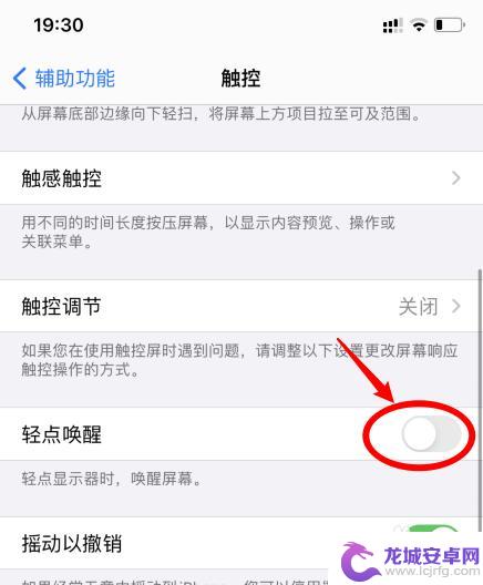 苹果手机怎么关闭亮屏功能 苹果手机关闭轻触亮屏的方法
