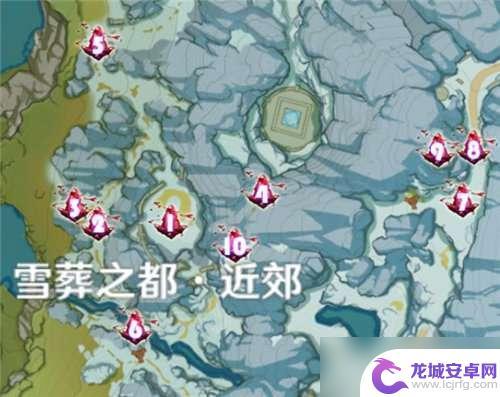 原神雪山所有绯红玉髓 原神绯红玉髓位置图解