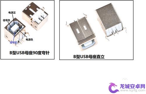 手机usb接口接线图解 USB电源线接法示意图